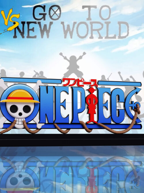 One Piece Logo Display Standee - Detail View 2