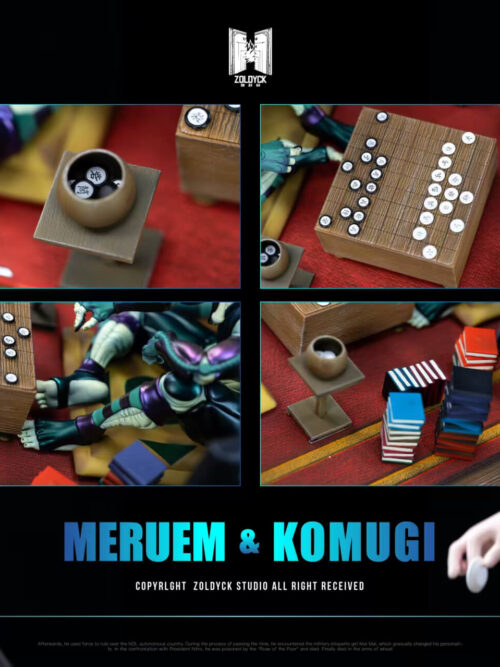1/1 Life-Size Statue Meruem & Komugi - Detail View 10