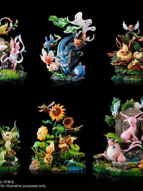 Nature Series: Vol. 06 Espeon & Igglybuff & Jigglypuff & Wigglytuff & Swablu & Pachirisu - Detail View 7