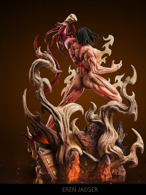 Roaring Eren Jaeger - Detail View 3