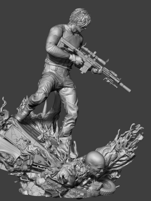 Requiem Leon Scott Kennedy - Detail View 2