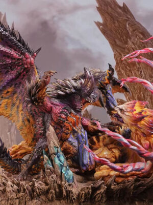 Ruiner Nergigante VS Shara Ishvalda - Collectible Figure Main View