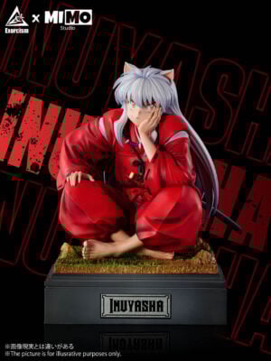 Sitting Pose Statue Inuyasha - Detail View 1