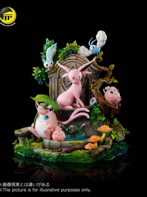 Nature Series: Vol. 06 Espeon & Igglybuff & Jigglypuff & Wigglytuff & Swablu & Pachirisu - Detail View 2