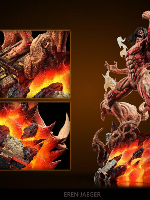 Roaring Eren Jaeger - Detail View 7