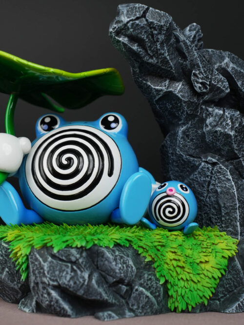 Ecological Diorama Poliwag & Poliwhirl - Detail View 2