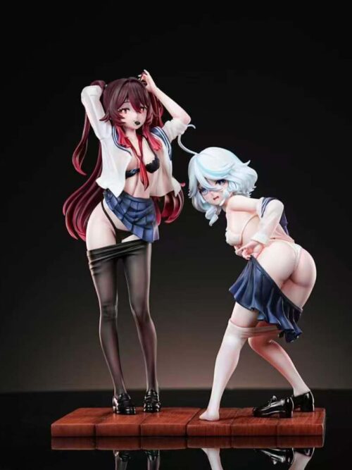 School Uniform Ver. Hu Tao GK Resin Statue