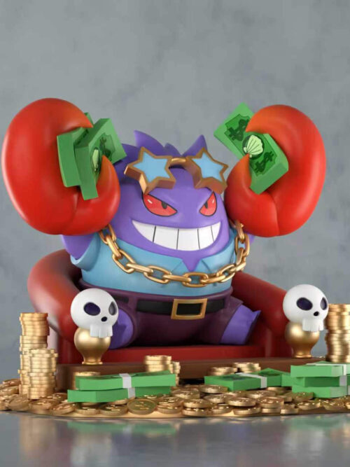 Claw Money Gengar - Detail View 2
