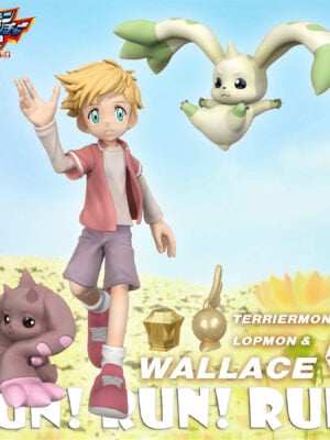 Wallace & Terriermon & Lopmon - Detail View 3