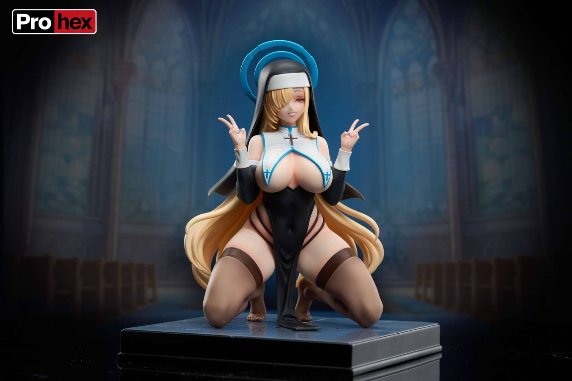 Nun Costume Ver. Ichinose Asuna - Featured Image Nun Costume Ver. Ichinose Asuna - Collectible Figure Main View