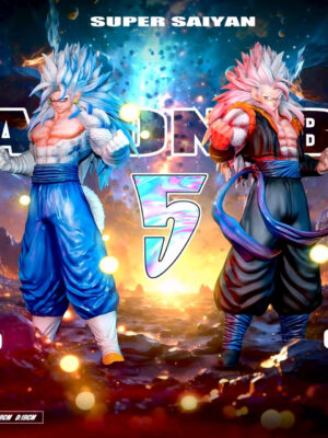 Super Saiyan 5 Vegito & Gogeta - Collectible Figure Main View