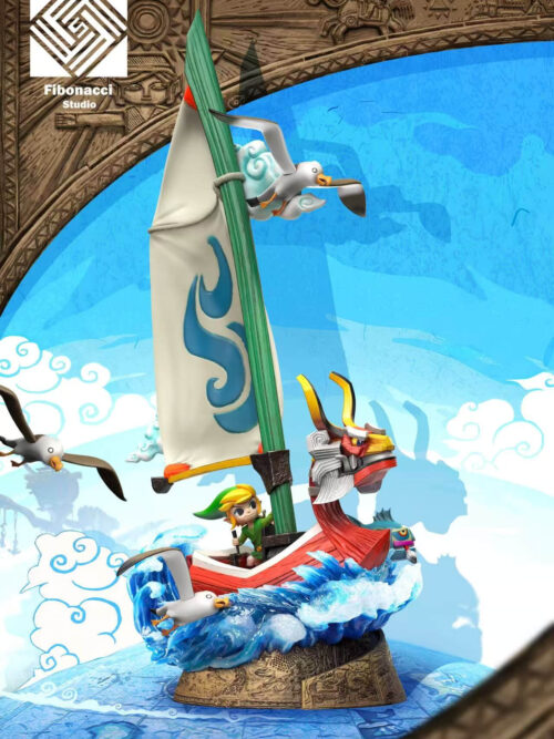 The Wind Waker King of Red Lions Link - Collectible Figure Main View