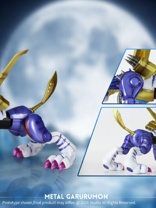 Metal Garurumon - Detail View 2
