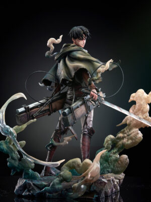 Backward Glance Levi Ackerman - Scarlet Studio - Detail View 1