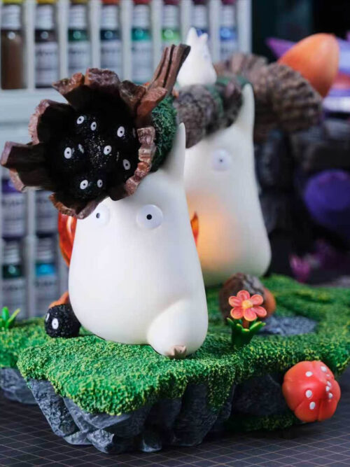 Totoro & Calcifer - Detail View 3