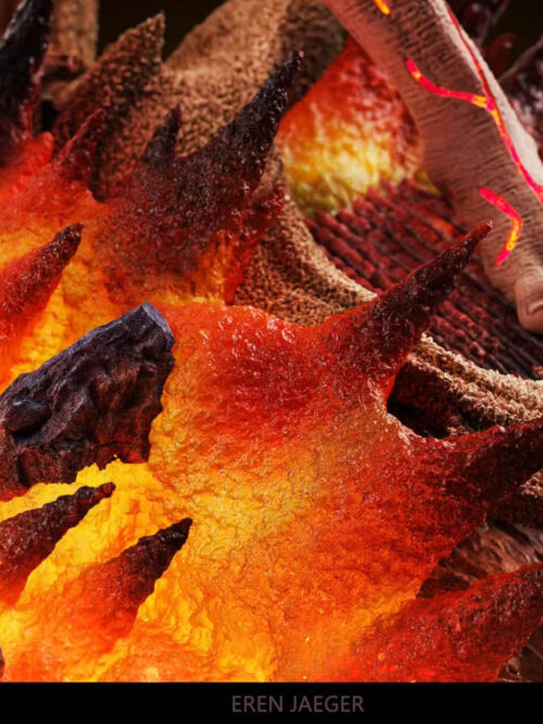 Roaring Eren Jaeger - Detail View 5