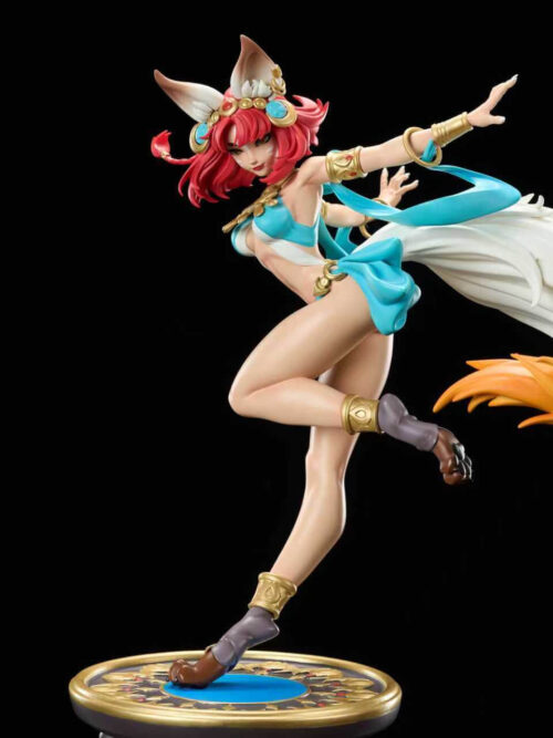 Flowing Fire Spirit Dance Ahri - Detail View 5