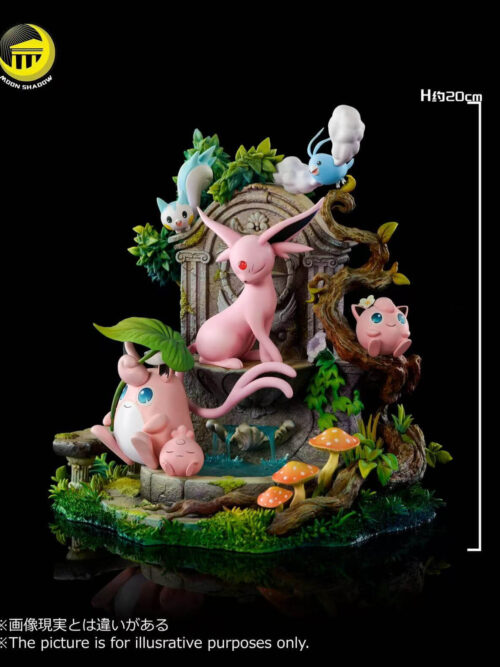 Nature Series: Vol. 06 Espeon & Igglybuff & Jigglypuff & Wigglytuff & Swablu & Pachirisu - Detail View 5