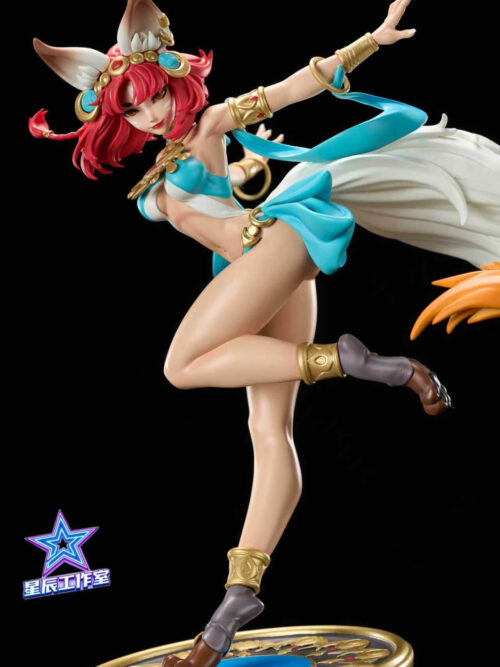 Flowing Fire Spirit Dance Ahri - Detail View 1