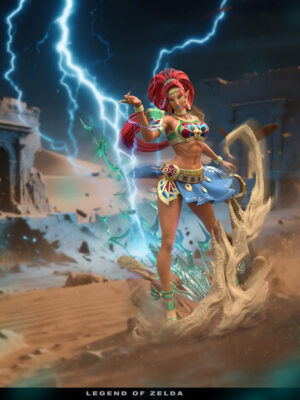 Four Champions Series Vol. 04 Urbosa - Collectible Figure Main View