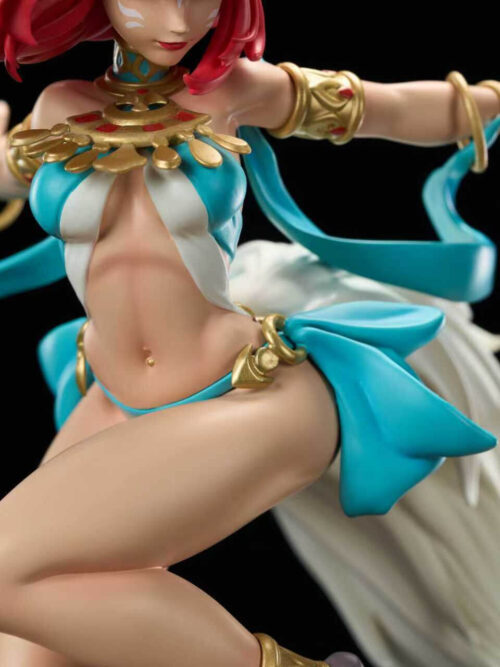 Flowing Fire Spirit Dance Ahri - Detail View 3