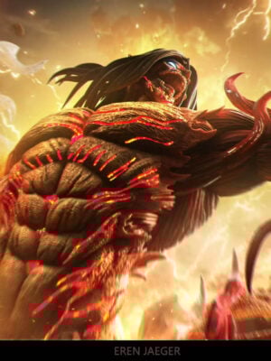Roaring Eren Jaeger - Detail View 1
