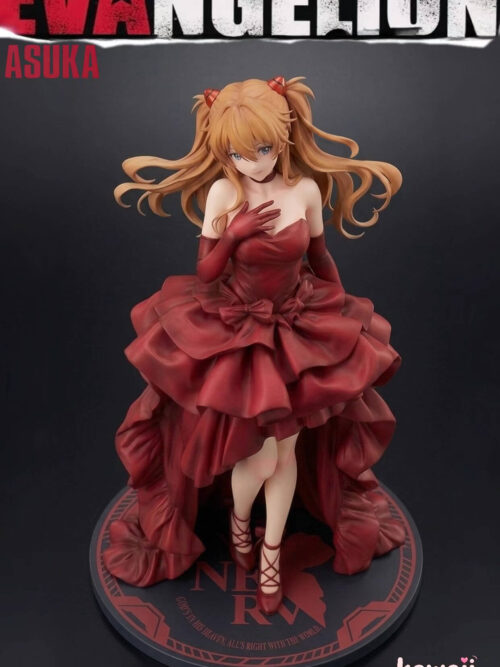 Red Dress Asuka Langley Soryu - Detail View 2