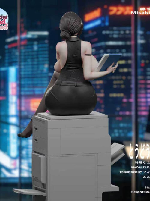Sitting Misaki Todo - Detail View 2