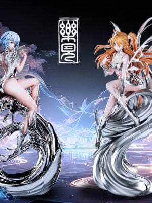 Asuka Langley Soryu & Rei Ayanami - Collectible Figure Main View
