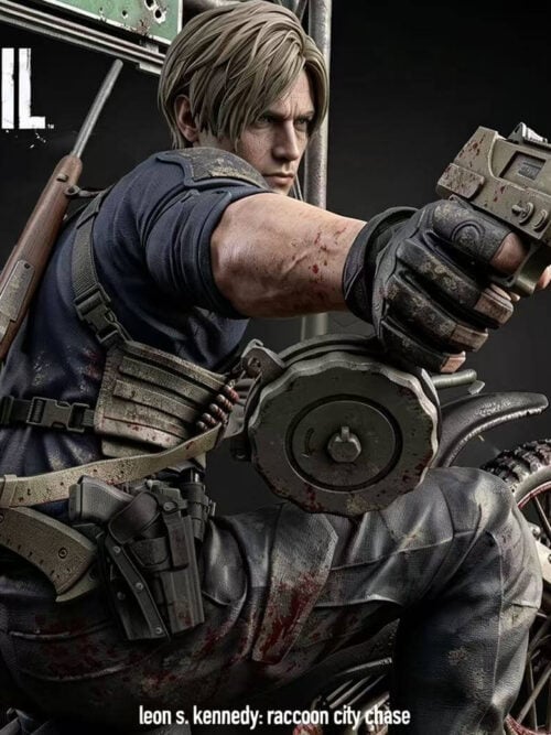 Raccoon City Chase Leon Scott Kennedy - Detail View 1