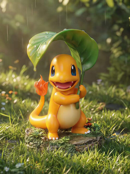 Glimmer in the Rain Charmander - Detail View 1