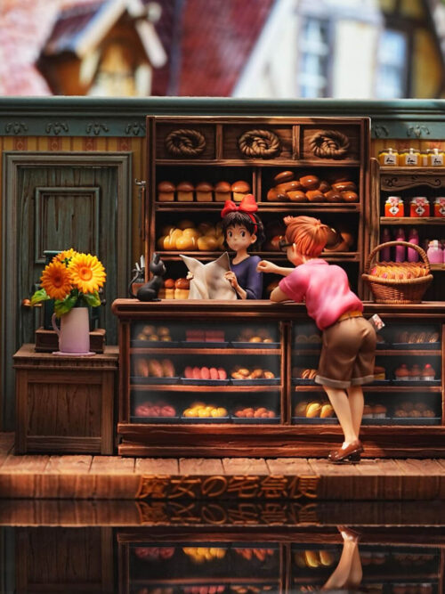 Kiki's Delivery Service: The Bakery Kiki & Jiji - Collectible Figure Main View