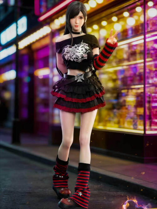 Articulated Fashion Doll Punk Girl Tia - Collectible Figure Main View