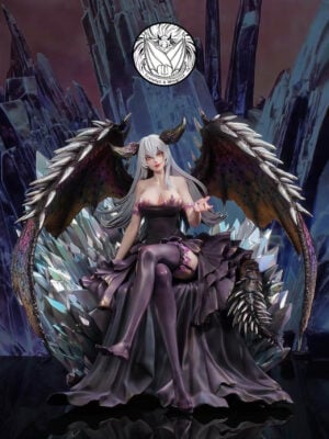 47btv8bxvet34x4gsw860ehwccengef9 Dragon Girl Resonance Series Vol. 01 Ruiner Nergigante - Collectible Figure Main View