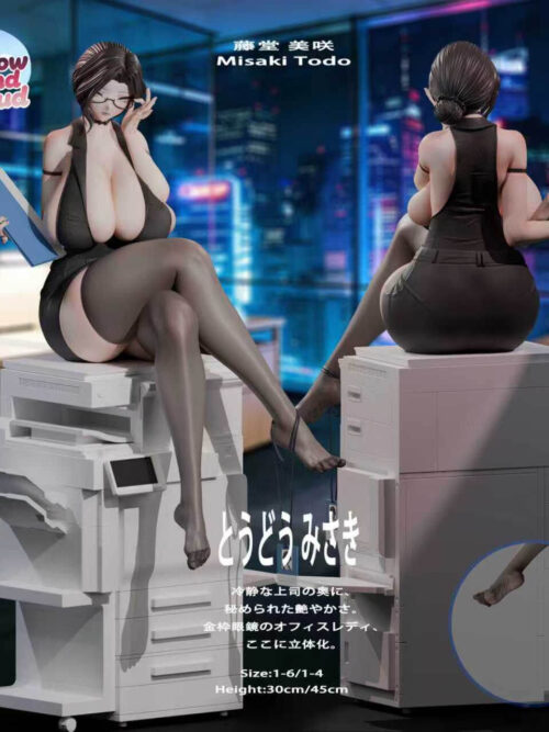 Sitting Misaki Todo - Detail View 4