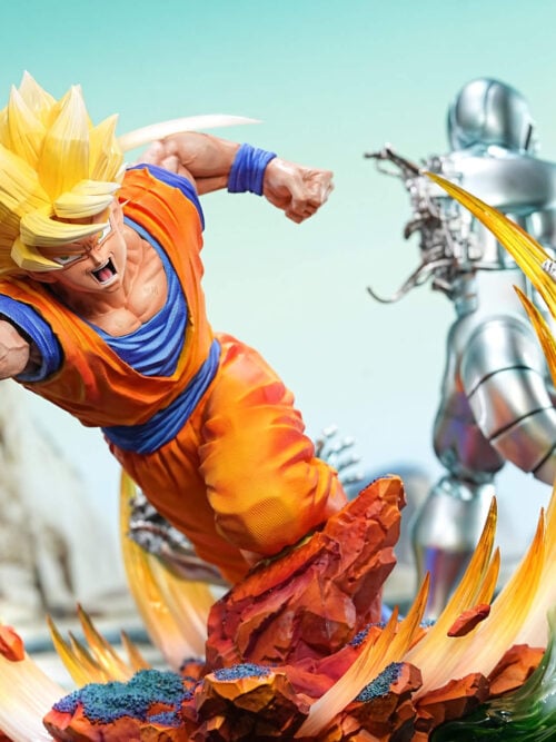 Dragon Ball Z: The Return of Cooler Son Goku VS Metal Cooler GK Resin Statue