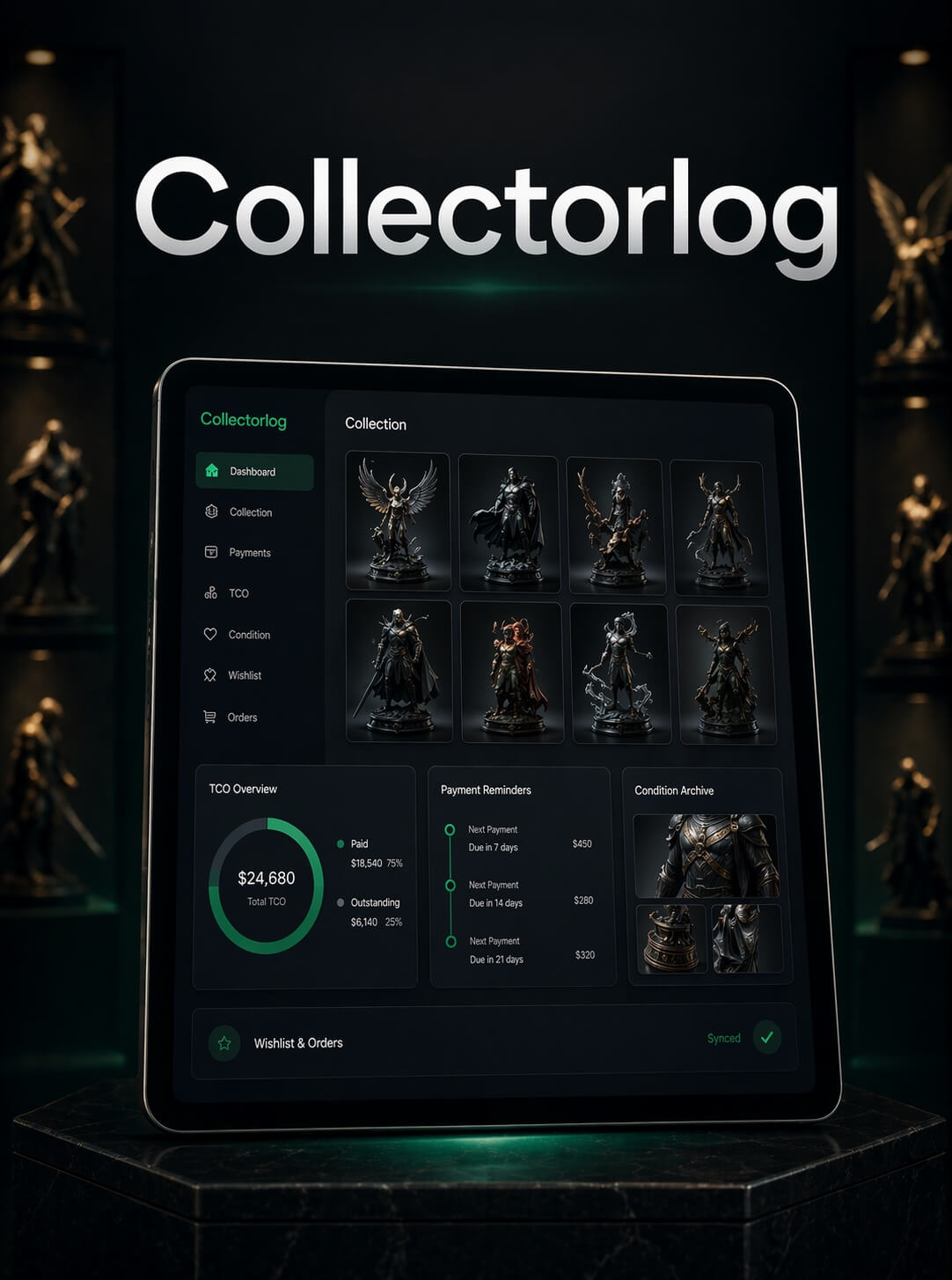 Collectorlog Collectorlog Activate Code GK Resin Statue