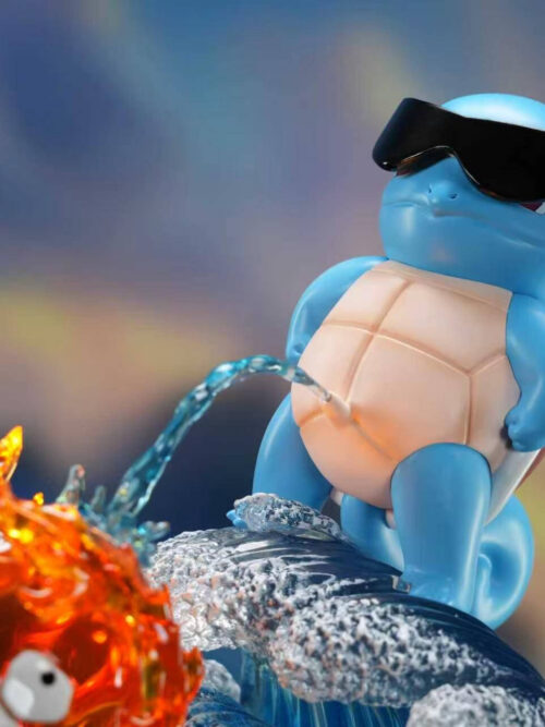 Sunglasses Squirtle x Calcifer Crossover - Imagen 3