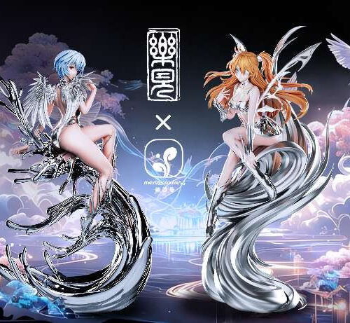 Asuka Langley Soryu & Rei Ayanami - Collectible Figure Main View