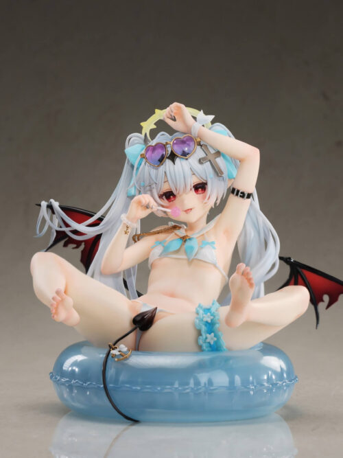 Floating Summer: Silver-Haired Girl - Detail View 7
