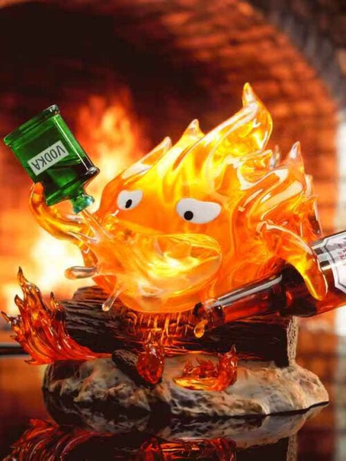 Drunk Calcifer - Detail View 1