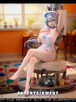 Graffiti Girl Silver Wolf - Collectible Figure Main View