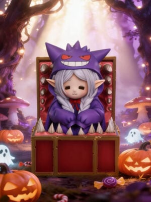 d18h609mf2nwg9d9dtya7kn2ztdyqr5j Gengar Costume Ver. Frieren - Collectible Figure Main View