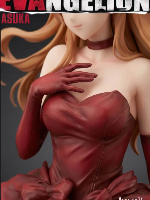 Red Dress Asuka Langley Soryu - Detail View 4