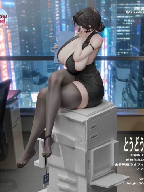 Sitting Misaki Todo - Detail View 1