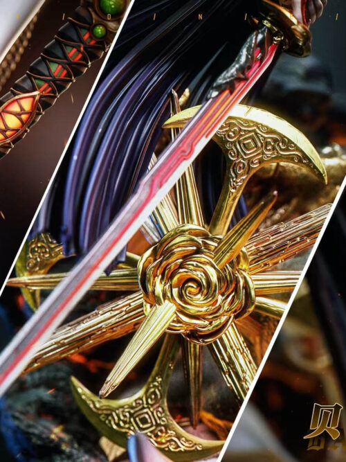 Fighter Series 02 Shadow Witch Bayonetta - Detail View 5