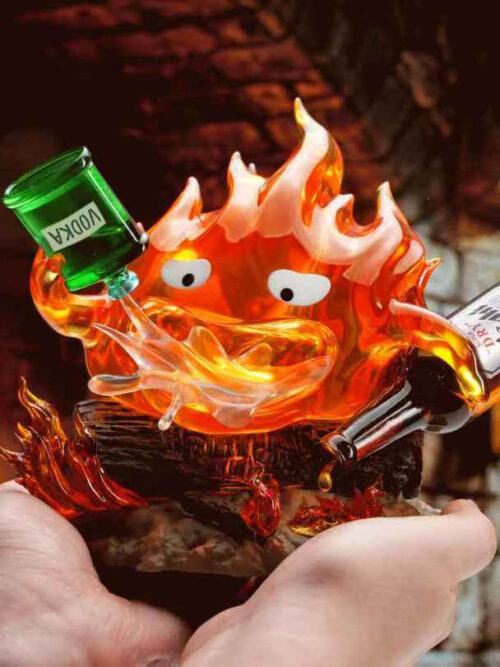 Drunk Calcifer - Detail View 5