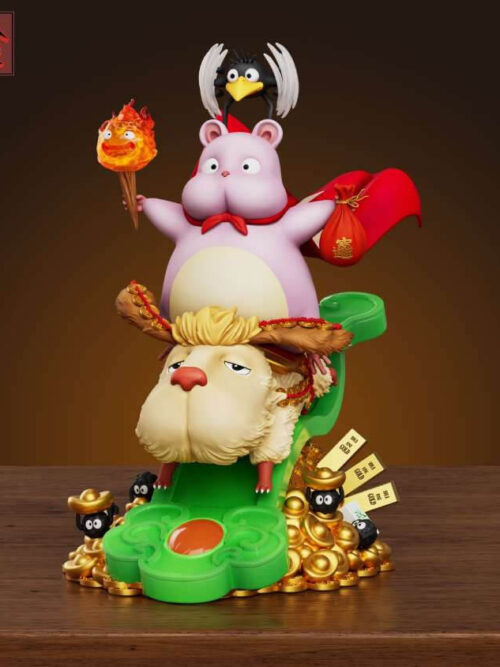 Boh & Heen & Calcifer - Detail View 3