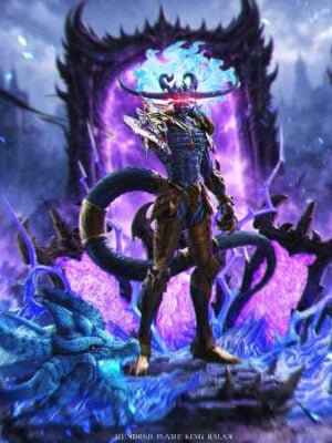 m4ycbn3g5d7pnxfsmwqmcz4sxqfeds33 Monarch of White Flames Baran - Collectible Figure Main View