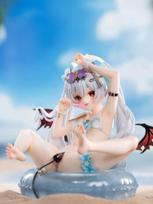 Floating Summer: Silver-Haired Girl - Detail View 3